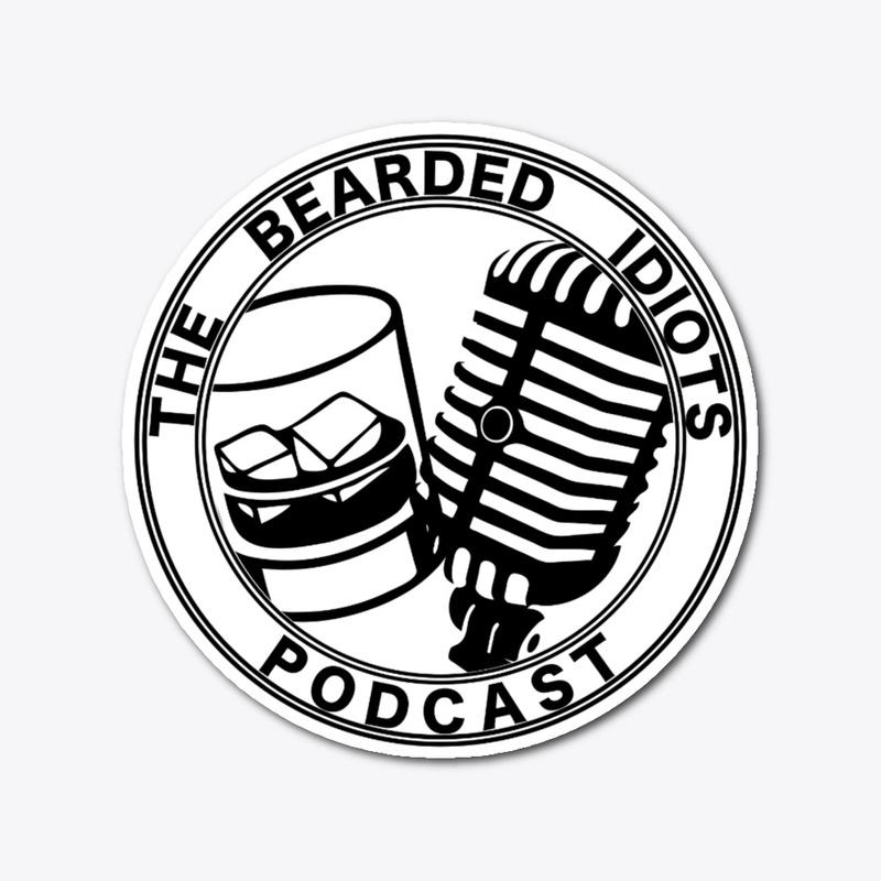 The Bearded Idiots - Round Sticker